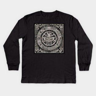 Power Tablet of Ancient Civilization Kids Long Sleeve T-Shirt